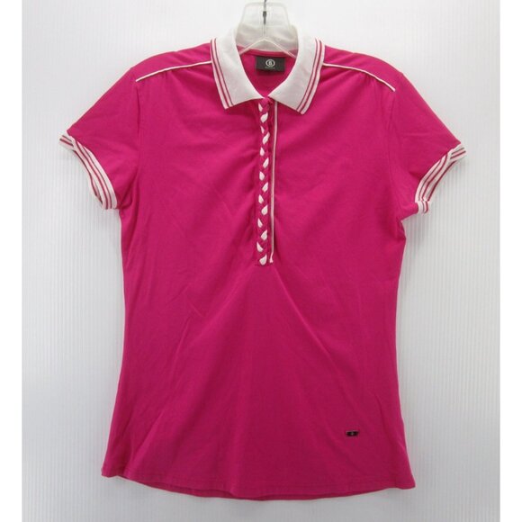 Bogner Tops - Bogner Polo Shirt Medium Golf Tennis Preppy Pullover Braided Logo *